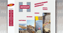 Desktop Screenshot of heiniger-uerkheim.ch