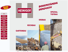 Tablet Screenshot of heiniger-uerkheim.ch
